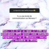 Capture d'écran de la story Instagram du 6 août 2018 de Camille Gottlieb, fille de la princesse Stéphanie de Monaco.