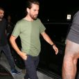 Scott Disick - Arrivées et sorties des célébrités venues au restaurant "Craig's" puis au club "Delilah" pour célébrer les 21 ans de Kylie Jenner à Los Angeles, le 9 août 2018.