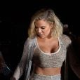 Khloe Kardashian et des amies - Arrivées et sorties des célébrités venues au restaurant "Craig's" puis au club "Delilah" pour célébrer les 21 ans de Kylie Jenner à Los Angeles, le 9 août 2018.