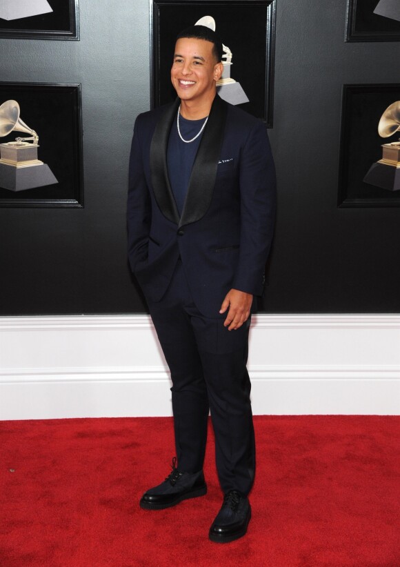 Daddy Yankee à la 60ème soirée annuelle des Grammy Awards à Madison Square Garden à New York, le 28 janvier 2018