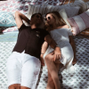 Ilona Smet et son chéri Kamran Ahmed se prélassent lors de leurs vacances au Portugal. Le 14 août 2018.