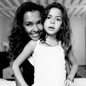 Archive de Karine Le Marchand et sa fille Alya âgée de 10 ans sur la photo - Instagram, 27 mai 2018