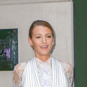 Blake Lively à la sortie de l'hôtel Crosby à New York, le 19 août 2018.