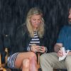 Exclusif - Ben Affleck prend une pause avec sa compagne Lindsay Shookus sur le tournage de son nouveau film à Honolulu le 22 mars 2018.