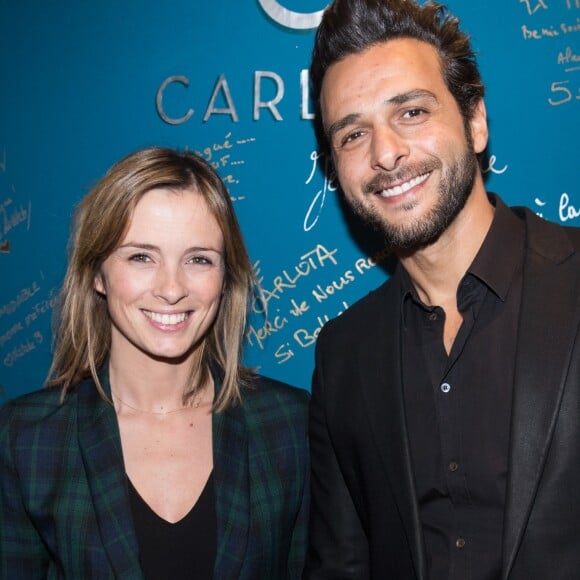 Exclusif - Maxim Nucci (Yodelice) et sa compagne Isabelle Ithurburu - Soirée de la Nuit de la Beauté à l'institut Carlota avec O.P.I et System Professional à Paris le 1er février 2018. © Cyril Moreau/Bestimage