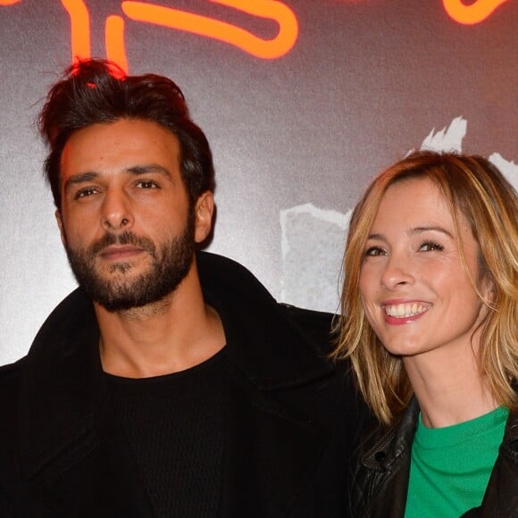 Maxim Nucci (Yodelice) et sa compagne Isabelle Ithurburu - Avant-première du film "Rock'n Roll" au Pathé Beaugrenelle à Paris le 13 février 2017. © Coadic Guirec / Bestimage