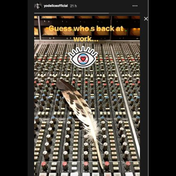 Maxim Nucci (Yodelice) annonce son retour en studios - Instagram, 8 août 2018