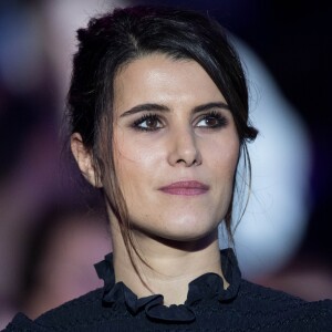 Exclusif - Karine Ferri - Emission hommage à "Grégory Lemarchal, 10 ans après l'histoire continue" au Zénith de Paris et retransmis en direct sur TF1 le 7 janvier 2017.© Cyril Moreau/Bestimage