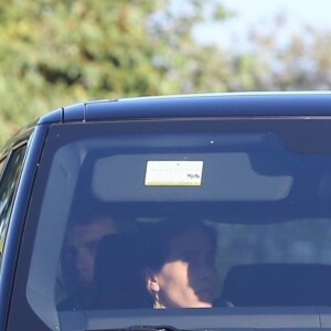 Jennifer Garner et Ben Affleck en voiture sur la route du centre de désintoxication Canyon Treatment Center à Los Angeles le 22 août 2018