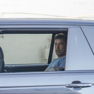 Jennifer Garner et Ben Affleck en voiture sur la route du centre de désintoxication Canyon Treatment Center à Los Angeles le 22 août 2018