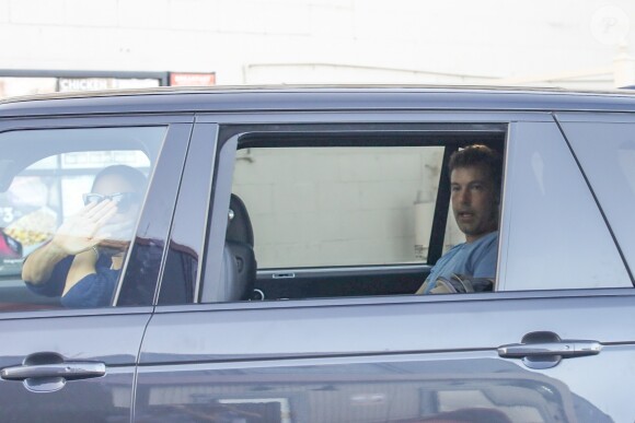 Jennifer Garner et Ben Affleck en voiture sur la route du centre de désintoxication Canyon Treatment Center à Los Angeles le 22 août 2018