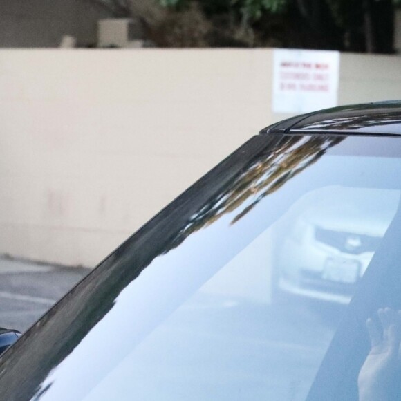 Jennifer Garner et Ben Affleck en voiture sur la route du centre de désintoxication Canyon Treatment Center à Los Angeles le 22 août 2018
