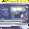 Jennifer Garner et Ben Affleck en voiture sur la route du centre de désintoxication Canyon Treatment Center à Los Angeles le 22 août 2018