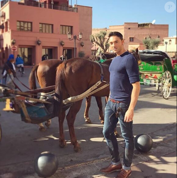 Maxime Dereymez au Maroc, décembre 2017, Instagram