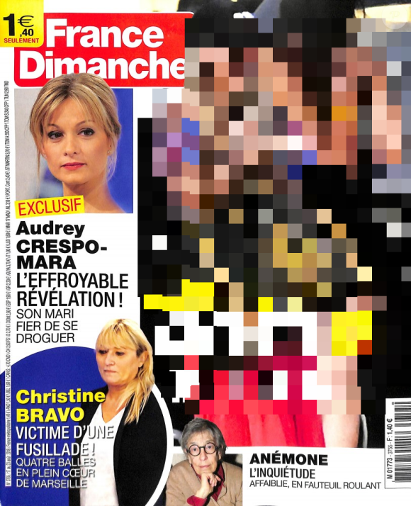 Couverture du "France Dimanche" en kiosques le 17 août 2018.