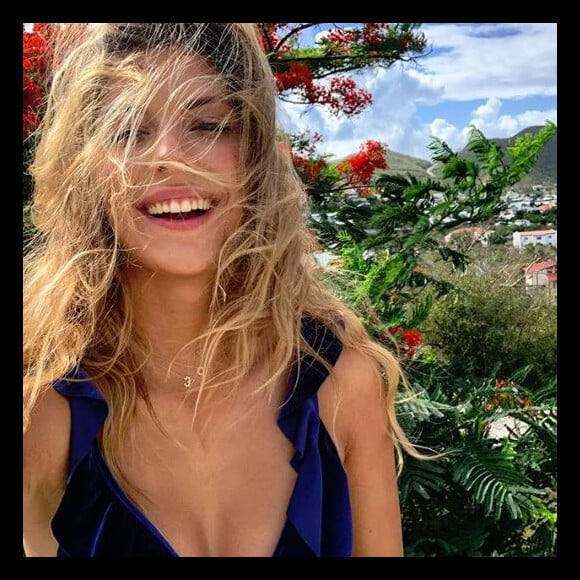 Camille Cerf en voyage à Saint-Martin - Instagram, 13 juillet 2018