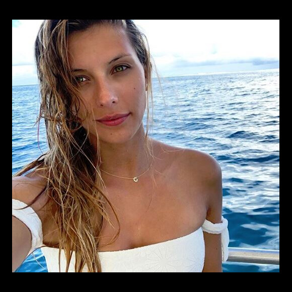 Camille Cerf en voyage en Polynésie française - Instagram, 25 avril 2018