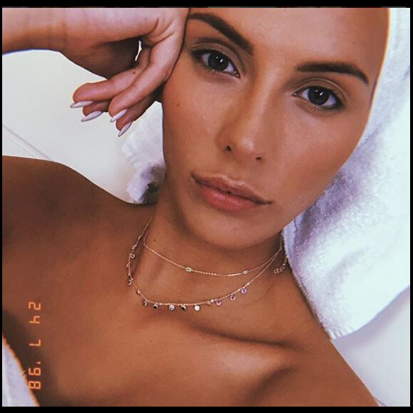 Camille Cerf au naturel sur Instagram - 25 juillet 2018