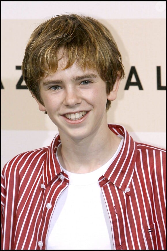 FREDDIE HIGHMORE - PHOTOCALL DU FILM "AUGUST RUSH" FESTIVAL INTERNATIONAL DE ROME