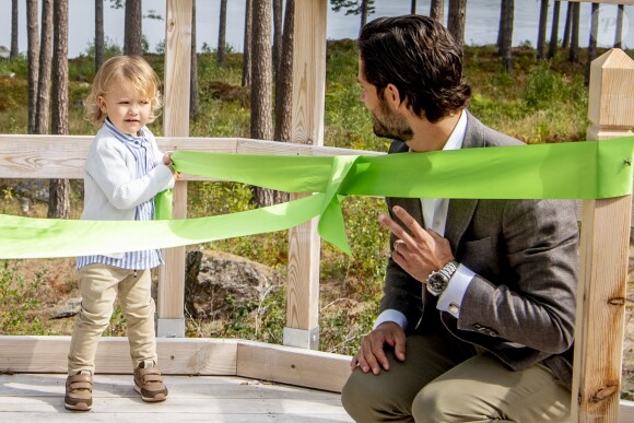 Le prince Alexander de Suède, accompagné de ses parents le prince Carl Philip et la princesse Sofia de Suède, a inauguré le 23 août 2018 une plate-forme d'observation à son nom au sein de la réserve naturelle Nynä dans le duché de Södermanland, dont il est le duc et où il effectuait, à 2 ans, sa première visite officielle.