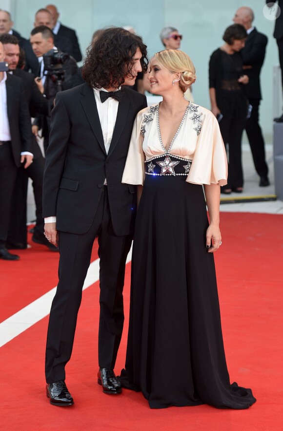 Francesco Motta et Carolina Crescentini - Arrivées à la cérémonie d'ouverture du 75ème festival du film de Venise, la Mostra le 29 août 2018.
