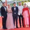 Jason Clarke, Olivia Hamilton , Damien Chazelle, Ryan Gosling, Claire Foy - Arrivées à la cérémonie d'ouverture du 75ème festival du film de Venise, la Mostra le 29 août 2018.