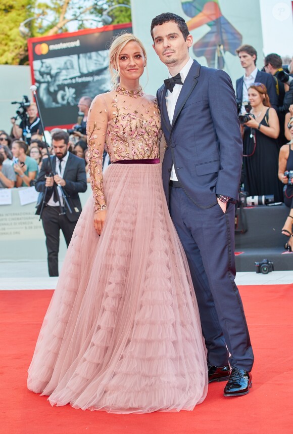 Olivia Hamilton , Damien Chazelle - Arrivées à la cérémonie d'ouverture du 75ème festival du film de Venise, la Mostra le 29 août 2018.