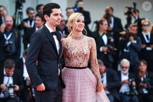 Damien Chazelle et sa compagne Olivia Hamilton - Arrivées à la cérémonie d'ouverture du 75ème festival du film de Venise, la Mostra le 29 aout 2018.