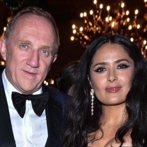 François-Henri Pinault , Salma Hayek - Les célébrités lors de la soirée ' Franca Sozzani Award' lors de la 75ème édition du Festival du Film International de Venise, la Mostra, le 2 septembre 2018.