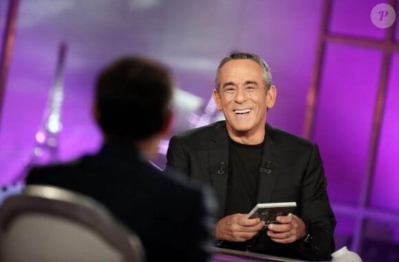 Exclusif - Enregistrement de l'émission "Salut les Terriens" de Thierry Ardisson avec Marc-Olivier Fogiel. Le 5 février 2015