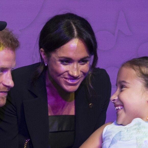 Le prince Harry, duc de Sussex et Meghan Markle, duchesse de Sussex à la soirée WellChild Awards à l'hôtel Royal Lancaster à Londres le 4 septembre 2018.