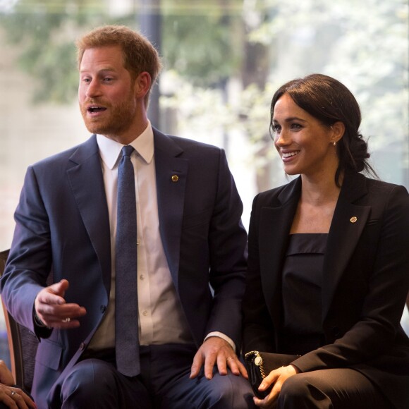 Le prince Harry, duc de Sussex et Meghan Markle, duchesse de Sussex à la soirée WellChild Awards à l'hôtel Royal Lancaster à Londres le 4 septembre 2018.