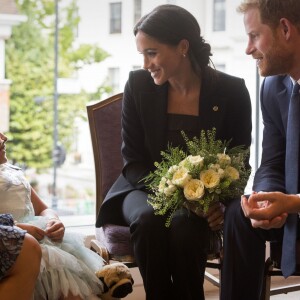 Le prince Harry, duc de Sussex et Meghan Markle, duchesse de Sussex à la soirée WellChild Awards à l'hôtel Royal Lancaster à Londres le 4 septembre 2018.