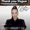 Pauline Ducruet a tapé dans l'oeil de Vogue au défilé Tom Ford le 5 septembre 2018 à New York, image extraite de sa story Instagram, septembre 2018.