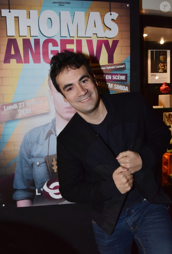 Exclusif - Alex Goude lors du Showcase de Thomas Angelvy au théâtre l'Européen à Paris, France, le 27 février 2017. © Giancarlo Gorassini/Bestimage