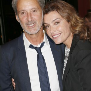 Antoine de Caunes et sa femme Daphné Roulier - People lors du dîner d'ouverture du 42ème Festival du cinéma Américain de Deauville. Le 2 septembre 2016 © Christophe Aubert via Bestimage