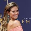 Heidi Klum aux Primetime Creative Arts Emmy Awards au Microsoft Theater à Los Angeles, le 9 septembre 2018.