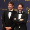 Mark Duplass et son frère Jay Duplass aux Primetime Creative Arts Emmy Awards au Microsoft Theater à Los Angeles, le 9 septembre 2018.