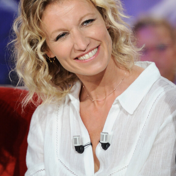 Exclusif - Alexandra Lamy - Enregistrement de l'émission "Vivement Dimanche" à Paris le 27 aout 2018 et qui sera diffusée le 9 septembre 2018. © Guillaume Gaffiot/Bestimage