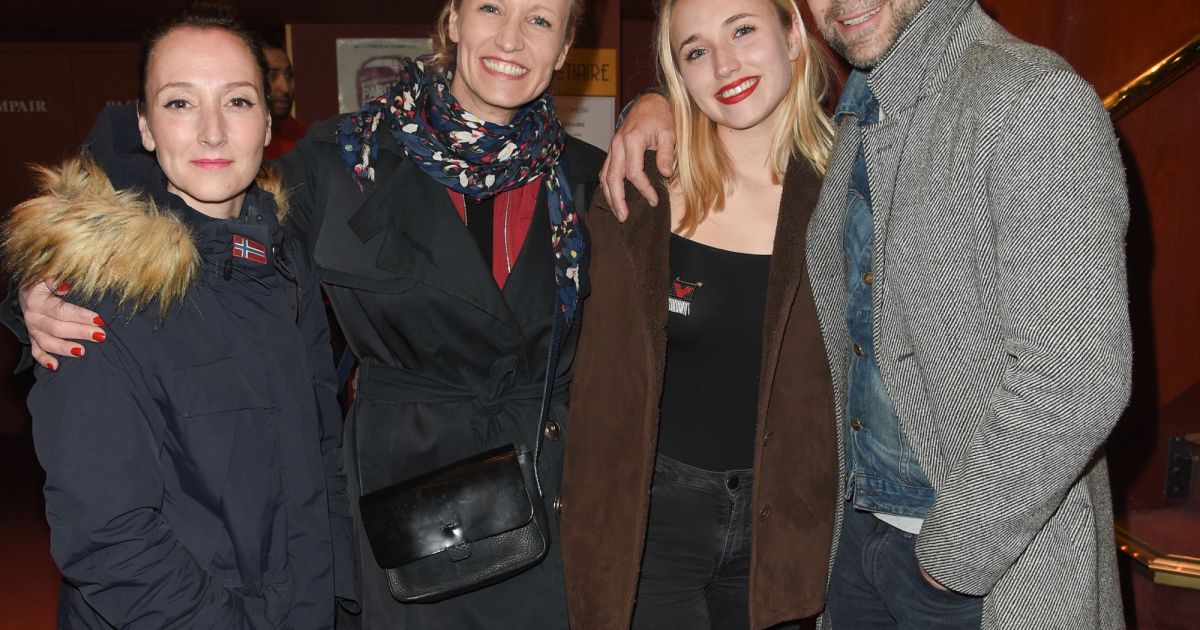 Qui Sont Les Parents De Suzanne Jouannet Audrey Lamy, Alexandra Lamy, Chloé Jouannet et son père Thomas Jouannet