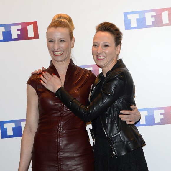 Alexandra Lamy et sa soeur Audrey Lamy - Avant-Premiére du film "Ce soir je vais tuer l'assassin de mon fils" à l'Elysée Biarritz à Paris le 24 mars 2014.