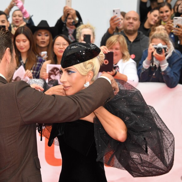 Bradley Cooper et Lady Gaga à la première du film "A Star Is Born" au Toronto International Film Festival 2018 (TIFF), le 9 septembre 2018. © Igor Vidyashev via Zuma Press/Bestimage