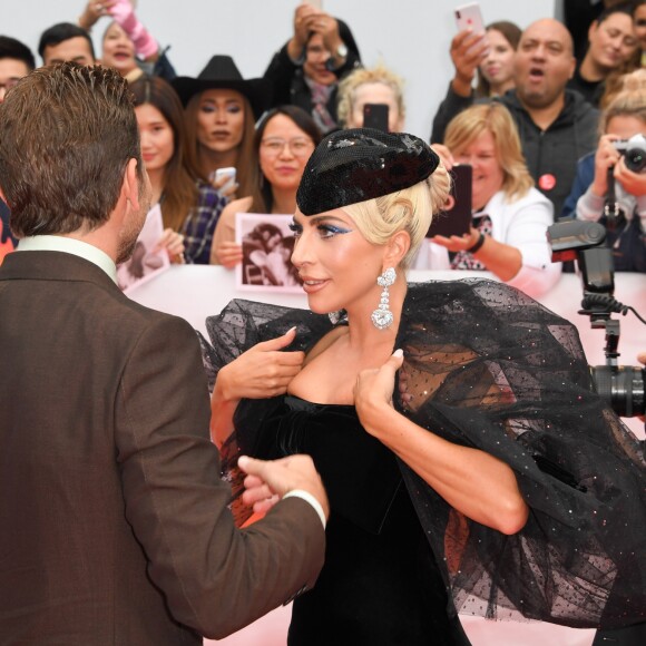 Bradley Cooper et Lady Gaga à la première du film "A Star Is Born" au Toronto International Film Festival 2018 (TIFF), le 9 septembre 2018. © Igor Vidyashev via Zuma Press/Bestimage