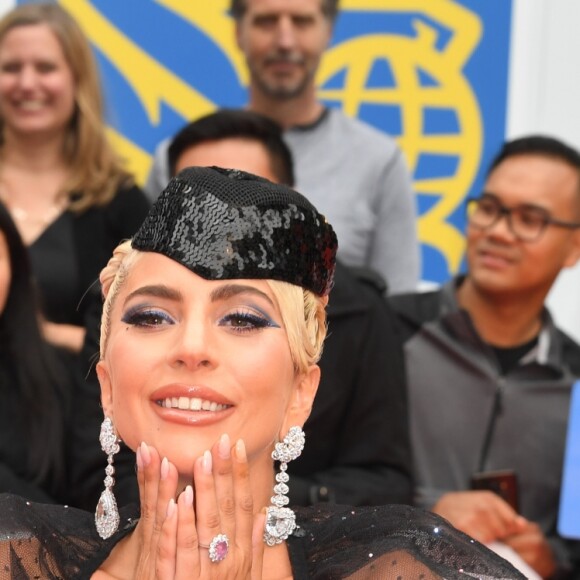 Lady Gaga à la première du film "A Star Is Born" au Toronto International Film Festival 2018 (TIFF), le 9 septembre 2018. © Igor Vidyashev via Zuma Press/Bestimage
