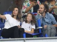 Elodie Bouchez et Thomas Bangalter (Daft Punk) au Stade avec leurs fils