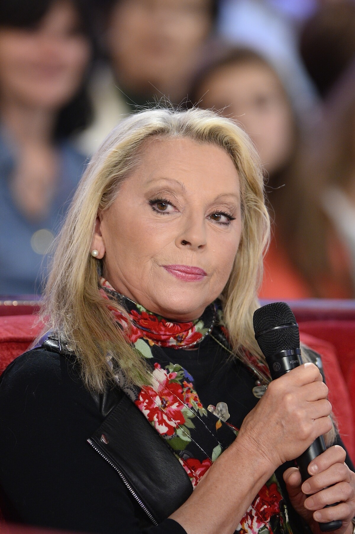 Photo Véronique Sanson Enregistrement de l'émission "Vivement Dimanche" à Paris le 16