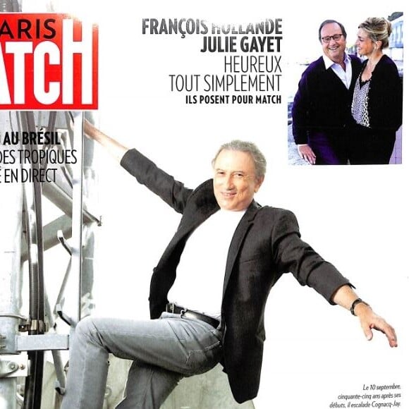 Couverture du nouveau numéro de Paris Match, en kiosques mercredi 12 septembre 2018