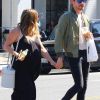 Hilary Duff (enceinte) se promène en famille à Studio City Le 08 septembre 2018.