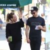 Hilary Duff (enceinte) avec son petit ami en pleine séance de shopping Le 07 septembre 2018.