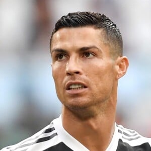 Cristiano Ronaldo lors du match de Série A, Juventus contre la Lazio à l'Allianz Stadium à Turin, la Juventus remporte le macth 2 à 0, à Turin, le 25 août 2018